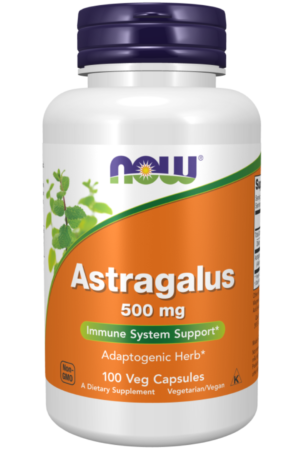Now Astragalus 500mg Caps 100's